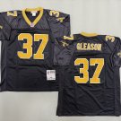 Men's M&N New Orleans Saints #37 Steve Gleason Black Football Jersey