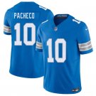 Men's Detroit Lions #10 Isiah Pacheco Blue 2026 F.U.S.E. Vapor Limited Football Jersey