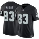 Men's Las Vegas Raiders #83 Jalen Nailor Black 2026 F.U.S.E. Vapor Untouchable Limited Jersey