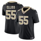 Men's New Orleans Saints #55 Kaden Elliss Black 2026 F.U.S.E Vapor Limited Football Stitched Jersey