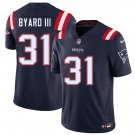 Men's New England Patriots #31 Kevin Byard III Navy 2026 F.U.S.E. Vapor Limited Football Jersey