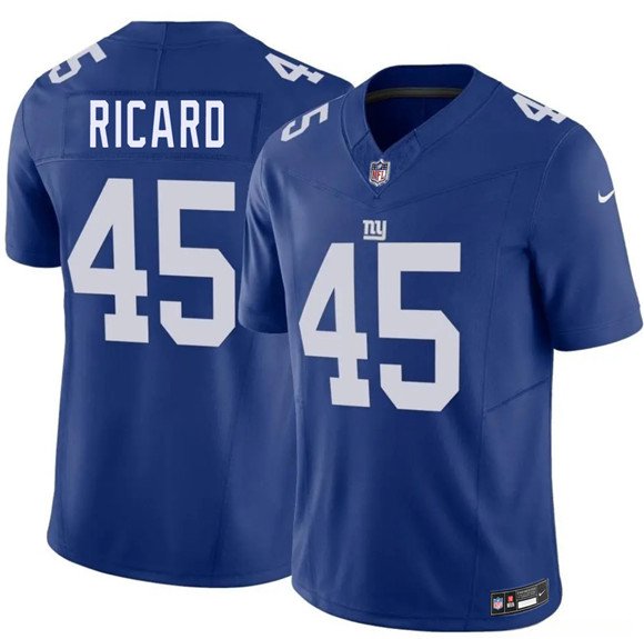 Giants #45 Patrick Ricard Blue 2026 F.U.S.E. Vapor Untouchable Limited Jersey