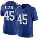 Men's New York Giants #45 Patrick Ricard Blue 2026 F.U.S.E. Vapor Untouchable Limited Jersey