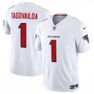 Atlanta Falcons #1 Tua Tagovailoa White 2026 New F.U.S.E. Limited Football Stitched Jersey