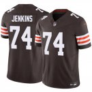Men's Cleveland Browns #74 Elgton Jenkins Brown 2026 F.U.S.E. Vapor Limited Football Jersey