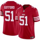 Men's San Francisco 49ers #51 Luke Gifford Red 2026 F.U.S.E. Vapor Untouchable Limited Jersey