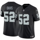 Men's Las Vegas Raiders #52 Jamin Davis Black 2026 F.U.S.E. Vapor Untouchable Limited Jersey