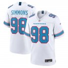 Tennessee Titans #98 Jeffery Simmons White 2026 Limited Football Stitched Jersey
