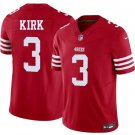 Men's San Francisco 49ers #3 Christian Kirk Red 2026 F.U.S.E. Vapor Untouchable Limited Jersey