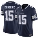 Men's Dallas Cowboys #15 Derion Kendrick Navy 2026 F.U.S.E Vapor Limited Stitched Football Jersey
