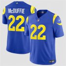 Men's Los Angeles Rams #22 Trent McDuffie Royal 2026 F.U.S.E. Vapor Limited Football Jersey
