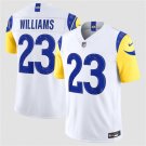 Men's Los Angeles Rams #23 Kyren Williams White 2026 F.U.S.E. Vapor Limited Football Jersey
