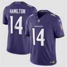 Baltimore Ravens #14 Kyle Hamilton Purple 2026 F.U.S.E. Football Jersey