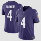 Baltimore Ravens #4 Zay Flowers Purple 2026 F.U.S.E. Football Jersey