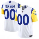 Mens Womens Youth Rams #00 Custom 2026 F.U.S.E. Vapor Untouchable Jersey White