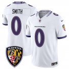Baltimore Ravens #0 Roquan Smith White 2026 F.U.S.E. Vapor Limited Jersey