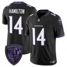Baltimore Ravens #14 Kyle Hamilton Black 2026 F.U.S.E. Football Jersey