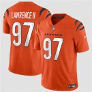 Cincinnati Bengals #97 Dexter Lawrence II Orange 2026 Draft F.U.S.E. Vapor Untouchable Jersey