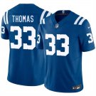 Indianapolis Colts #33 Juanyeh Thomas Blue 2026 F.U.S.E. Vapor Football Jersey
