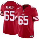 San Francisco 49ers #65 Robert Jones Red 2026 F.U.S.E. Vapor Football Jersey