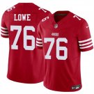 San Francisco 49ers #76 Vederian Lowe Red 2026 F.U.S.E. Vapor Football Jersey