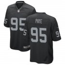 Men's Las Vegas Raiders #95 Kwity Paye Nike Black Limited Jersey