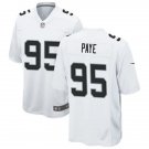 Men's Las Vegas Raiders #95 Kwity Paye Nike White Limited Jersey
