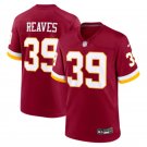 Washington Commanders #39 Jeremy Reaves 2026 Burgundy Limited Player Jersey