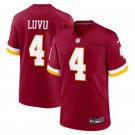 Washington Commanders #4 Frankie Luvu 2026 Burgundy Limited Player Jersey