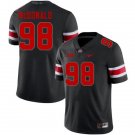 Ohio State Buckeyes #98 Kayden McDonald 2025 Blackout Nike F.U.S.E. Limited College Football Jersey
