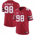 Ohio State Buckeyes #98 Kayden McDonald 2025 Red Nike F.U.S.E. Limited College Football Jersey