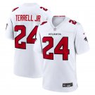 Men's Atlanta Falcons #24 A.J. Terrell Jr Nike 2026 White Vapor Limited Jersey