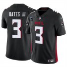 Men's Atlanta Falcons #3 Jessie Bates III Black 2025 F.U.S.E With 3-Star C Patch Vapor Jersey