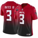 Men's Atlanta Falcons #3 Jessie Bates III Red 2024 F.U.S.E With 3-Star C Patch Vapor Jersey