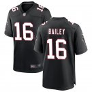 Men's Atlanta Falcons #16 Jake Bailey Nike Black Throwback Vapor Limited Jersey