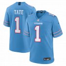Men's Tennessee Titans Carnell Tate Nike Light Blue 2026 NFL Draft Player Jersey