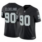 Men's Las Vegas Raiders #90 Brandon Cleveland Black 2026 F.U.S.E. Vapor Jersey