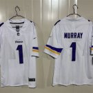 Men's Minnesota Vikings #1 Kyler Murray Nike White F.U.S.E. Vapor Limited Jersey
