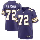 Men's Minnesota Vikings #72 Ryan Van Demark Nike Purple Classic Limited Jersey