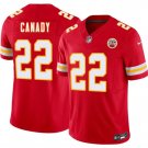 Men’s Kansas City Chiefs #22 Jadon Canady Red 2026 Draft F.U.S.E. Vapor Jersey