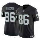 Men's Las Vegas Raiders #86 Chase Roberts Black 2026 Draft F.U.S.E. Vapor Jersey