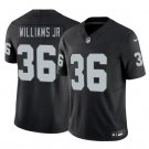 Raiders #36 E.J. Williams Jr Black 2026 Draft F.U.S.E. Vapor Jersey