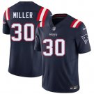 Men's New England Patriots #30 Jam Miller Navy 2026 Draft F.U.S.E. Vapor Limited Jersey