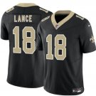 Men's New Orleans Saints #18 Bryce Lance Black 2026 F.U.S.E Vapor Limited Jersey