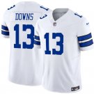 Men's Dallas Cowboys #13 Caleb Downs White 2026 Draft F.U.S.E Vapor Jersey