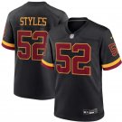 Men's Washington Commanders #52 Sonny Styles Black 2026 F.U.S.E. Vapor Jersey