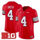 Buckeyes #4 Jeremiah Smith 2026 Scarlet Rush F.U.S.E Limited Football Jersey