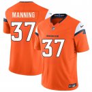 Men's Denver Broncos #37 Paul Manning Orange 2026 F.U.S.E. Vapor Limited Jersey