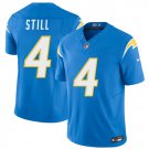 Chargers #4 Tarheeb Still Blue 2026 F.U.S.E. Vapor Limited Football Stitched Jersey