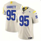 Los Angeles Rams #95 Myles Garrett Cream 2026 Draft F.U.S.E. Vapor Limited Jersey